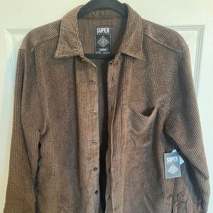 Supermassive corduroy button down